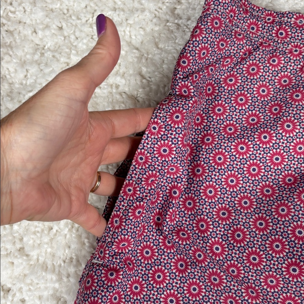 Solid & Striped Men's Red Patterned Swim Shorts, … - image 4